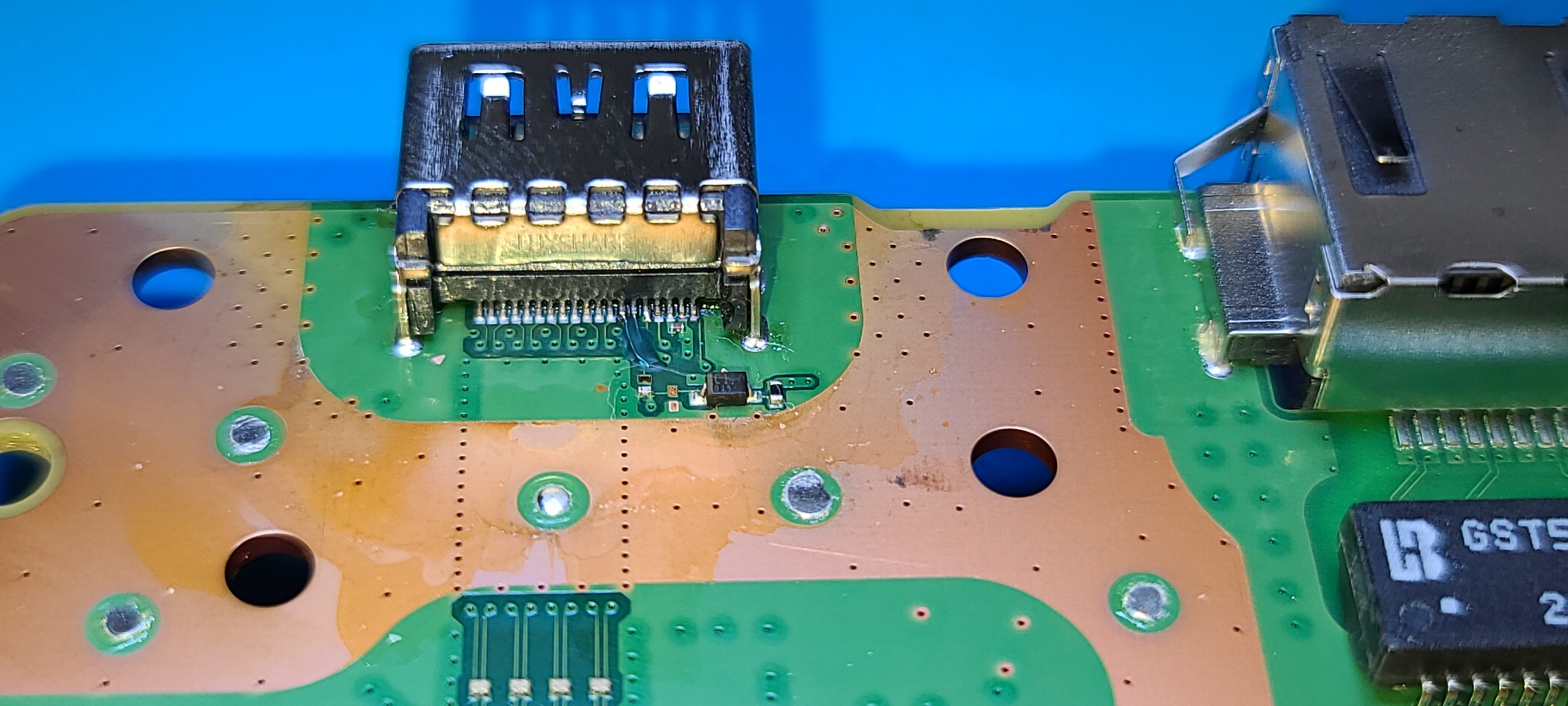 Repaired PS5 HDMI Port After Service